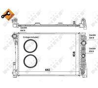 NRF 58336 Engine radiator