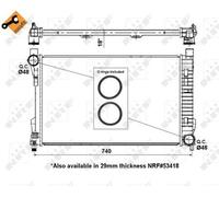 NRF 55310 Engine radiator