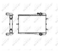 NRF 50549 Engine radiator