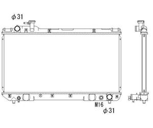 NRF Radiator for Toyota RAV-4 3SFE 2.0 Litre Petrol June 1994 to June 2000