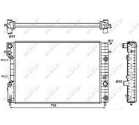 NRF 519689 Engine radiator