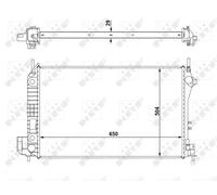 NRF 58294 Engine radiator