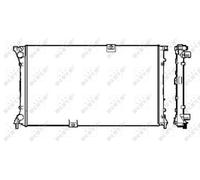 NRF Radiator for Vauxhall Vivaro DTi G9U730 2.5 Litre July 2003 to July 2014