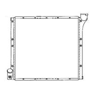 NRF Radiator for Volkswagen LT DL 2.4 Litre December 1982 to December 1992