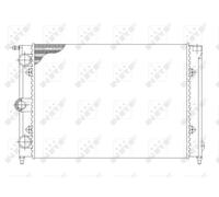 NRF Radiator for VW Polo 1043cc AAK/AAU/ACM/HZ 1.0 August 1985 to August 1992