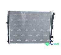 NRF REAR ENGINE COOLING RADIATOR 550215