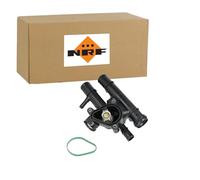 NRF Thermostat Coolant Cooling Water Thermostat with Housing with Sealing Ring Opening Temperature: 83°C
