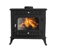 NRG 10KW Cast Iron Multifuel Stove Defra Eco Design High Efficiency