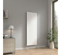 NRG 1600 x 544mm Vertical Radiator Gloss White Single Flat Panel