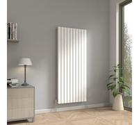 NRG 1600 x 680mm Vertical Radiator Gloss White Double Flat Panel