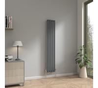 NRG 1600x272mm Vertical Column Designer Radiator Single Flat Panel Heater