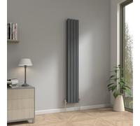 NRG 1800 x 272mm Vertical Column Designer Radiator Double Flat Panel Heater Central Heating Rads