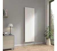 NRG 1800 x 544mm Vertical Radiator Gloss White Double Flat Panel