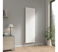 NRG 1800 x 544mm Vertical Radiator Gloss White Single Flat Panel