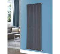 NRG 1800x680mm Vertical Flat Panel Designer Bathroom Tall Upright Central Heating Premium Radiator Anthracite Single Column