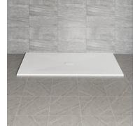 NRG 2000x1000mm White SMC Rectangle Shower Tray Slip-Resistance Bathroom Shower Enclosure Base Tray