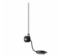 NRG 500W Black Touch Screen Thermostatic Dual Fuel Towel Rail Element Kit