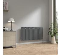 NRG 600x1156mm Horizontal Flat Panel Designer Radiator Single Column