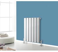 NRG 600x408 Flat Panel Radiator Central Heating Radiators Single Column Chrome