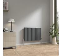 NRG 600x884mm Horizontal Column Designer Radiator Double Flat Panel Heater