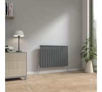 NRG 600x884mm Horizontal Column Designer Radiator Single Flat Panel Heater