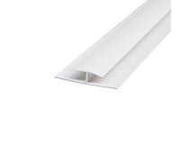 NRG 8mm Joining Bar H Trim Strip 2.7m White for Plastic Bathroom Panels Ceiling Cladding Bathroom PVC Panel