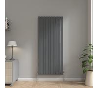 NRG Anthracite Modern 1600x680mm Single Panel Bathroom Central Heating Radiator