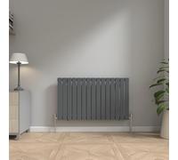 NRG Anthracite Modern Radiator 600x1020mm Single Panel Central Heating