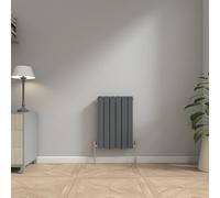 NRG Anthracite Modern Radiator 600x408mm Double Panel Central Heating