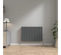 NRG Anthracite Modern Radiator 600x884mm Double Panel Central Heating