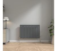 NRG Anthracite Modern Radiator 600x884mm Single Panel Central Heating