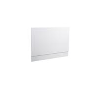 NRG Bath Panel Bathroom Moisture Resistant Wood MDF End Bath Panels Gloss White 750mm
