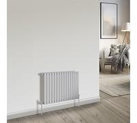 NRG Bathroom Radiator Chrome 600x1020mm Single Flat Panel Central Heating