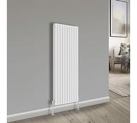 NRG Bathroom Radiator White 1600x680mm Double Flat Panel Central Heating