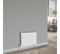 NRG Bathroom Radiator White 600x1020mm Single Flat Panel for Living Room and Kitchen