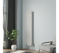 NRG Column Radiator Gloss White 1500x292mm Triple Cast Iron Rads