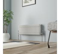 NRG Column Radiator Gloss White 300x832mm Triple Cast Iron Rads