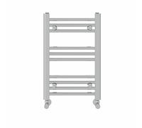 NRG Heated Towel Rail Chrome Bathroom Straight Ladder Radiator Rad 600×400mm