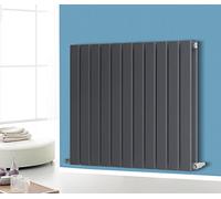 NRG Horizontal 600x748 Flat Panel Column Radiator Bathroom Central Heating Double Anthracite