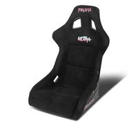 NRG Innovations NRG-FRP-302BK-ULTRA Universal Fixed Back Bucket Racing Seat for 6-Point Harnesses, Size L, Black Cover, Black -ULTRA, 24" W X 36" H X 18" D