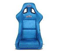 NRG Innovations NRG-FRP-302BL-ULTRA Universal Fixed Back Bucket Racing Seat for 6-Point Harnesses, Size L, Blue Seat Cover