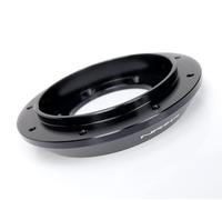 NRG Innovations NRG-SRK-69BK Steering Wheel Quick Release 6x70 Bolt Patterns, 6 Hole to 9 Hole Steering Wheel Adapter