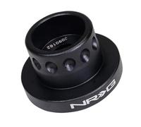 NRG Innovations NRG-SRK-RL140H Race Style Steering Wheel Short Hub Adapter, Up To 1" Shorter Overall, Black Body
