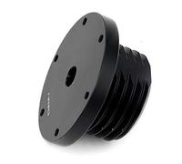 NRG Innovations NRG-SRK-TMH-BK Gaming Streering Wheel Short Hub Adapter 6x70mm Bolt Pattern, Black Body