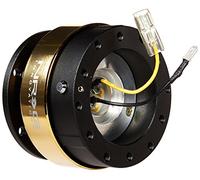 NRG Innovations SRK-200BK-C/GD Quick Release (Black Body/Chrome Gold Ring)