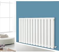NRG Premium 600x884 Designer Radiator Bathroom Heater White Flat Double Panel Rads