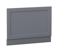 NRG Traditional Bathroom 750mm Bath MDF End Panel - Matte Grey