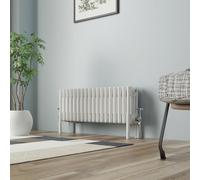 NRG Traditional Cast Iron Radiator Four Column 300x830mm Gloss White Interior Designer Bathroom Radiators