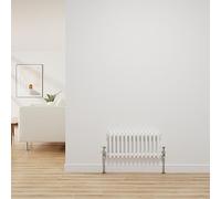 NRG Traditional Radiator Gloss White 2 Column Horizontal 300x605mm