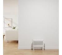 NRG Traditional Radiator Gloss White Cast Iron 4 Column Horizontal Central Heating Bathroom Radiators 300x425mm